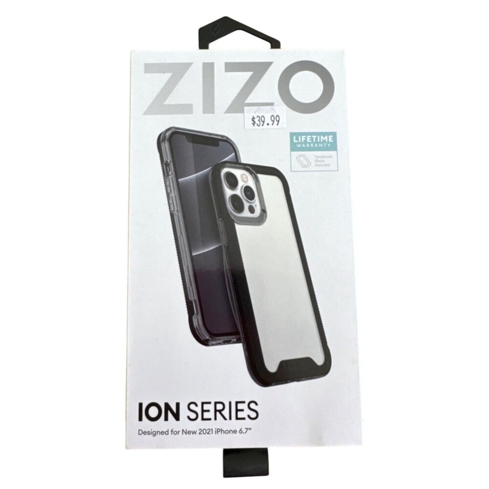 Zizo Wireless Ion Series Case For 6.7" New 2021 iPhone With Tempered Glass & Lif